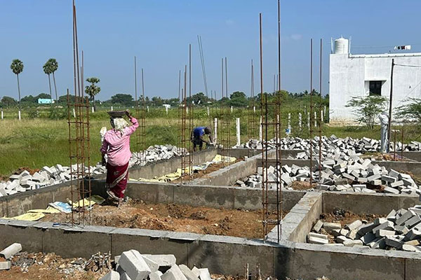 House construction in Valar Nagar starting at ₹58 lakhs with bank loan